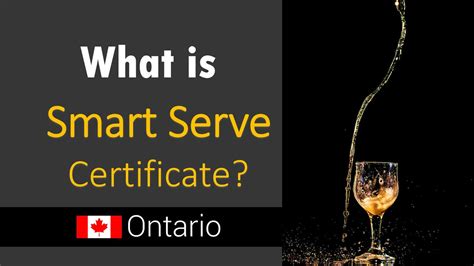 Smart Serve : r/ontario 